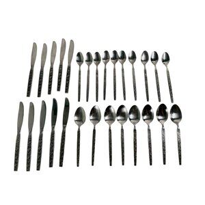 Oxford Hall PALTO ALTO Mix of Knives and Spoons Lot of 28